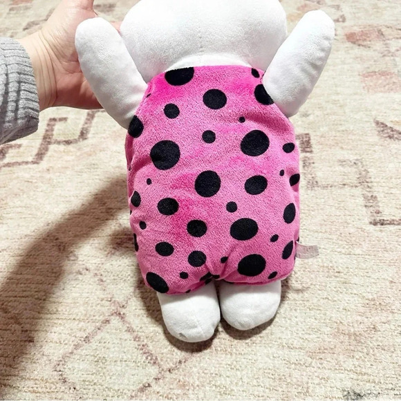 Hello Kitty pink and white flat plush Sanrio stuffed animal - Picture 5 of 16